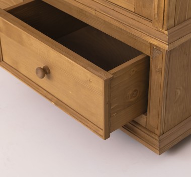 Wardrobe with 2 doors and 2 drawers - PS105