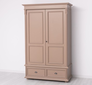 Wardrobe with 2 doors and 2 drawers - PS105