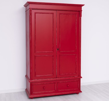 Wardrobe with 2 doors and 2 drawers - PS105