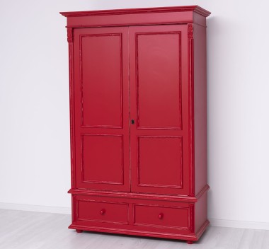 Wardrobe with 2 doors and 2 drawers - PS105
