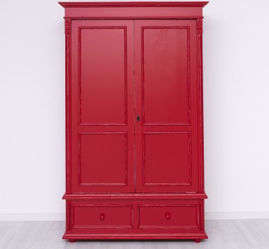 Wardrobe with 2 doors and 2 drawers - PS105
