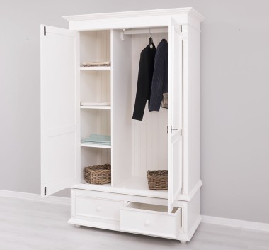 Wardrobe with 2 doors and 2 drawers - PS105