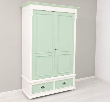 Wardrobe with 2 doors and 2 drawers - PS105