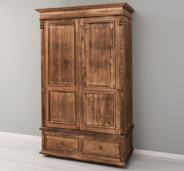 Wardrobe with 2 doors and 2 drawers - PS105