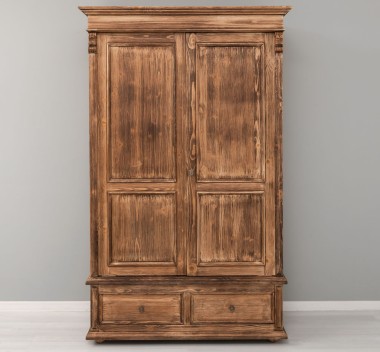Wardrobe with 2 doors and 2 drawers - PS105
