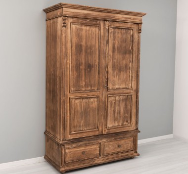 Wardrobe with 2 doors and 2 drawers - PS105