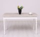 Table with turned legs, dim. 140x70x78