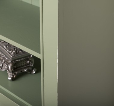 Medium bookcase with 2 doors, 1 shelf - PS212
