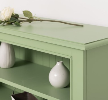 Medium bookcase with 2 doors, 1 shelf - PS212