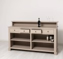 Bar cu 4 sertare, 4 compartimente deschise