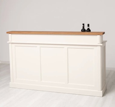 Bar cu 4 sertare, 4 compartimente deschise, blat stejar - PS578-TOP OAK