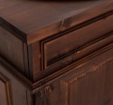 Bathroom cabinet for 2 sink, ornate - sink are not included in the price