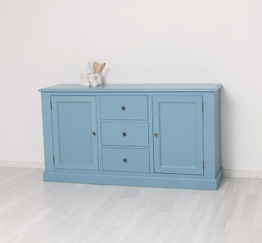 Buffet with 2 doors, 3 drawers, BAS - PS370BAS