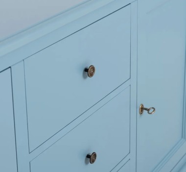 Buffet with 2 doors, 3 drawers, BAS - PS370BAS