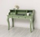 Desk with curved legs
