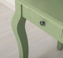 Desk with curved legs