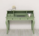 Desk with curved legs