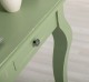 Desk with curved legs