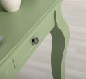 Desk with curved legs