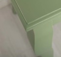 Desk with curved legs