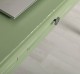 Desk with curved legs