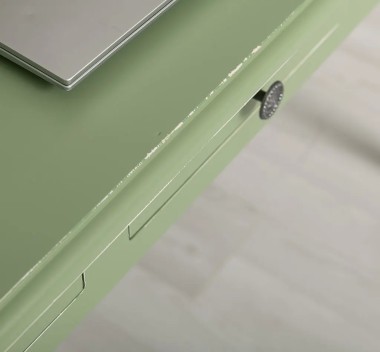 Desk with curved legs - PS580