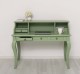 Desk with curved legs