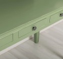 Desk with curved legs
