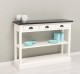 Console with 3 drawers, 1 shelf