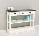 Console with 3 drawers, 1 shelf
