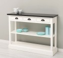 Console with 3 drawers, 1 shelf