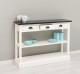 Console with 3 drawers, 1 shelf