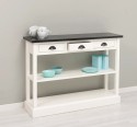 Console with 3 drawers, 1 shelf