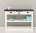 Console with 3 drawers, 1 shelf