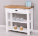 Console with 1 drawer, oak top - Top_P061 - Corp_P004 - Double Color