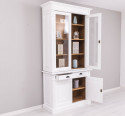 Wardrobe with 2 doors, 2 BAS drawers + 2 SUP glass doors - Ext._P030++P004A / Int._P001 - Triple Col