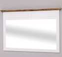 Wide mirror with shutter design - Corp_P004 - Cornice_P064 - DOUBLE COLOR