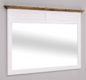 Wide mirror with shutter design - Corp_P004 - Cornice_P064 - DOUBLE COLOR