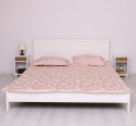 English bed 180x200 with two bedside tables - Corp_P004 - Color Drawers_P001 - DOUBLE COLOR