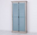 Cabinet with 2 doors, rod closing system, Shutter Collection - Color Corp_P037 / Color Doors_P008 - DOUBLE COLORED