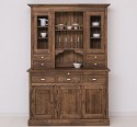 Kitchen sideboard 3 doors, 3 drawers BAS + 2 doors, 4 drawrs SUP, oak