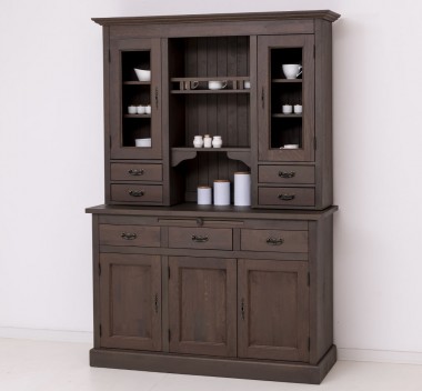 Kitchen sideboard 3 doors, 3 drawers BAS + 2 doors, 4 drawrs SUP, oak - OPS232BAS+SUP