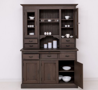 Kitchen sideboard 3 doors, 3 drawers BAS + 2 doors, 4 drawrs SUP, oak - OPS232BAS+SUP