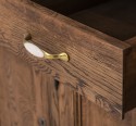Kitchen sideboard 3 doors, 3 drawers BAS + 2 doors, 4 drawrs SUP, oak