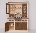 Kitchen sideboard 3 doors, 3 drawers BAS + 2 doors, 4 drawrs SUP, oak