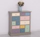Chest of drawers with 13 drawers - Color Corp_P030 - Drawers_Multicolor - MULTICOLOR