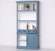 Bar furniture with 2 doors - Color Ext._P008 / Color Int._P004 - DOUBLE COLOR