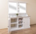 Bathroom cabinet for 2 sink, BAS + SUP - sink not included in the price