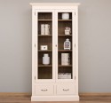Showcase with 2 large doors, 2 drawers