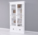 Showcase with 2 large doors, 2 drawers